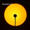 Özel Üretim Projektör LED Atmosfer Taşınabilir USB Sunset Lamba Ev Araba İçin Ambiyans Işığı