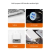 Özel Üretim Projektör LED Atmosfer Taşınabilir USB Sunset Lamba Ev Araba İçin Ambiyans Işığı