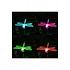 Özel Üretim Dekoratif Su Geçirmez Sensörlü Solar Yusufçuk Güneş Enerjili Bahçe Lambası RGB 2 Li Set