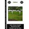 Özel Üretim Renkli IP65 Su Geçirmez Bahçe Solar Güneş Enerjili Denizanası PVC Gövdeli Led 2Li Set