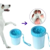 Özel Üretim Silikon Fırçalı Hijyenik Pratik Hazneli Soft Gentle Köpek Pati Yıkama Aparatı Büyük Boy