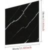 #Sticker 3D Panel Isıya Dayanıklı Mutfak SİYAH MERMER DESENLİ ALÜMİNYUM PLASTİK DUVAR STİCKER