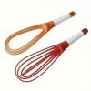 #Çırpıcı Katlanabilir Profesyonel Mutfak Pratik Silikon Saplı 2 işlevli Çırpıcı Balon Düz