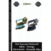 Özel Üretim Retro Antika Masa Üstü Ütü Tasarımlı Dekoratif Biblo Vintage Görünümlü Nostaljik Obje
