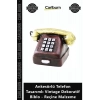 Özel Üretim Nostaljik Ofis Obje Ankesörlü Telefon Tasarımlı Vintage Dekoratif Biblo Reçine Malzeme