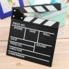 Özel Üretim Şık Film Hediye Masaüstü Küçük Boy Dekoratif Sinema Klaketi Ahşap Tasarım 20x20 cm