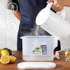 Özel Üretim Detoks Su Meyve Suyu Servis Hazne Musluklu İçecek Sebili Buzdolabı Uyumlu 35 Litre