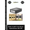 Özel Üretim Gün Işığı Dış Mekan Su Geçirmez Bahçe Solar 4 Ledli 11cm Duvar Aydınlatması MZ309