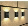 Özel Üretim Gün Işığı Dış Mekan Su Geçirmez Bahçe Solar 4 Ledli 11cm Duvar Aydınlatması MZ309