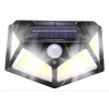 Özel Üretim Bahçe Aydınlatma 3 Kademeli Beyaz Solar Hareket Sensörlü Duvar Lambası 100 Led MZ303