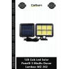 Özel Üretim Bahçe Aydınlatma Dış Mekan Güneş 120 Cob Led Solar Panelli 3 Modlu Duvar Lambası MZ302