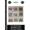 Özel Üretim Dekoratif Renkli Fotoğraf Not 10lu Şekilli Ahşap Mandallar 35cm 10lu Set10 Paket