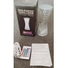 Özel Üretim RGB Uzaktan Kumandalı 16 Renk Şarjlı USB Dekoratif Gece Led Masa Lambası LTHXMY004