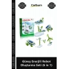 Özel Üretim STEM Robotik Kodlama Solar Kit Deney Seti Güneş Enerjili Robot Oluşturma Seti 6 in 1