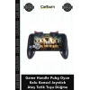 Özel Üretim Mobil Telefon Ergonomik Game Handle Pubg Oyun Kolu Konsol Joystick Ateş Tetik Tuşu Düğme
