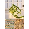 Özel Üretim Pilli Yılbaşı Süsü Dekoratif Yapay Yapraklı Peri Led 3 Metre Sarmaşık Ledli Günışığı