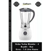 Özel Üretim 600W Smoothie Karıştırıcı Sinbo Turbo Blender 4 Bıçaklı Buz Kırıcı 16 Litre Hazne