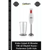 Özel Üretim Güçlü Mutfak Tipi Sinbo Çubuk El Blender 700 ml Ölçekli Hazne Paslanmaz Çelik Uçlu