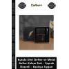 Özel Üretim Vip Logo Kutulu Deri Defter Metal Roller Kalem Seti Yaprak Desenli Baskıya Uygun
