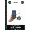 Özel Üretim Siyah Akıllı Anahtarlık Cüzdan Takibi iTag GPS Takip Cihazı Apple Bul Find My Uyumlu