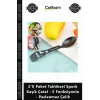 Özel Üretim Kamp Outdoor 2li Paket Taktiksel Spork Kaşık Çatal 5 Fonksiyonlu Paslanmaz Çelik