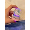 Özel Üretim Hediyelik Dekoratif Gece Lambası Masa Üstü Unicorn Starry Sky Işıklı Mini Kar Küresi