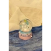 Özel Üretim Hediyelik Dekoratif Gece Lambası Masa Üstü Unicorn Starry Sky Işıklı Mini Kar Küresi