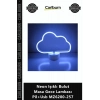 Özel Üretim Dekoratif Modern Mavi Hediyelik Neon Işıklı Bulut Masa Gece Lambası Pil+Usb MZ6200257