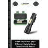 Özel Üretim Alüminyum Taktik Zoom Ultra Güçlü Usb Şarjlı El Feneri Kutulu Kamp Feneri Avcılık Feneri