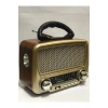Özel Üretim Everton Şarjlı Radyo Bluetooth Rt819 Güneş Enerjili Nostaljik Fmauxusb Müzik Çalar