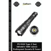 Özel Üretim PeakStar XHP70 PS9322 TypeC Şarj Edilebilir 5000 Lümen Profesyonel Zoomlu El Feneri