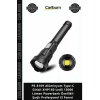 Özel Üretim PS8109 Alüminyum TypeC Girişli XHP160 Ledli 10000 Lümen Powerbank Özellikli Şarjlı Profe