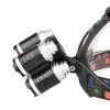Özel Üretim PeakStar T6 Cree5 Güçlü Avcı PS050 Şarjlı Profesyonel 5 Led 2000 Lümen Kafa Lambası