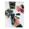 Özel Üretim Çift Başlık Yanak Düzeltici Lityum Pil PowerDex PD200 Şarjlı Sıfır Sakal Traş Makinesi