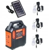 Özel Üretim Solar Kamp Radyo Fener POWERDEX FM USB Bluetoothlu Güneş Enerji Aydınlatma Seti PD6800