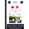 Özel Üretim E27 Duy Pervane Ampül 45 W 3 Kollu Katlanır Pervane Led Ampül Tasarruflu Kanatlı Led