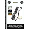 Özel Üretim PeakStar PS8745 Profesyonel Zoomlu 30W Powerbank Mıknatıslı Avcı Kamp Tamirci Feneri