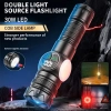 Özel Üretim PeakStar PS8745 Profesyonel Zoomlu 30W Powerbank Mıknatıslı Avcı Kamp Tamirci Feneri