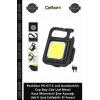 Özel Üretim PeakStar PS6715 Led Anahtarlıklı Cep Boy Cob Led Metal Kasa Mıknatıslı Şişe Açacağı Usb’