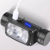 Özel Üretim PeakStar PS200 XHP50+ 2XPE+2 LED 180 Derece Ayarlanabilir Mıknatıslı Sensörlü Su Geçirme