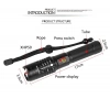 Özel Üretim Güçlü Avcı PeakStar PS080 Zoomlu Xhp 50 Led USB Şarj Edilebilir Profesyonel El Feneri