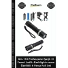 Özel Üretim Km110 Profesyonel Şarjlı El Feneri Ledli+flashlight+zoom Özellikli 6 Parça Full Set