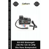 Özel Üretim Taşınabilir Metal Gövde Güçlü KA843 Göstergeli 250 PSI 12V 35 LPM Oto Hava Kompresörü