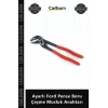 Özel Üretim 24 cm 8 Kademe Fort Pense Kaliteli Sap Ayarlı Ford Pense Boru Çeşme Musluk Anahtarı