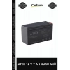 Özel Üretim Yüksek Performanslı Uzun Ömürlü Dayanıklı VRLA Bakımsız Tip ATEX 12 V 7 AH KURU AKÜ
