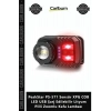 Özel Üretim PeakStar PS571 Sensör XPG COB LED USB Şarj Edilebilir Lityum Pilli Zoomlu Kafa Lambası