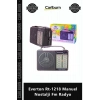 Özel Üretim Şık Tasarım Ahşap Retro Portatif Bluetooth Everton Rt1218 Manuel Nostalji Fm Radyo