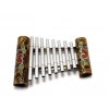 Özel Üretim Ahşap El Yapımı Otantik Metal Tuşlu Ritmik Müzik Aleti Batikli Ksilofon Büyük Boy No 2
