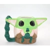 Özel Üretim Star Wars Grogu Tasarım Hediye Seramik Ofis Ev Koleksiyon Porselen Baby Yoda Kupa Bardak