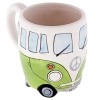 Özel Üretim Retro Tasarım CamperVan Nostaljik Hediye Seramik Ofis Dekoratif Lüks VosVos Kupa Bardak